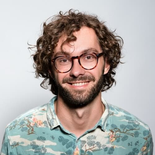 Portrait of Marcus T., baby shower host